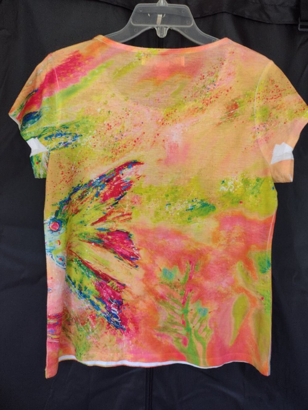 Leoma Lovegrove Tropical Fish Colorful Medium Top - Picture 2 of 6
